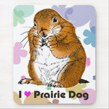 prairie dog　(Heart) マウスパッド