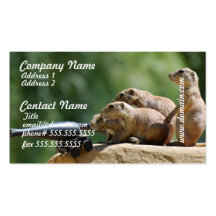 Prairie Dog Soldiers Business Cards