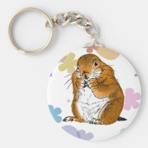 prairie dog which stands キーホルダー
