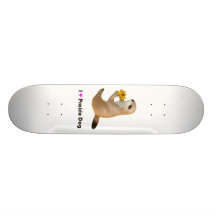 prairie dog's stuffed toy skate board deck