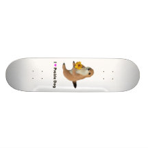 prairie dog's stuffed toy skate board decks