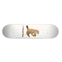 prairie dog's stuffed toy skateboard deck
