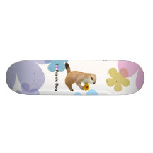 prairie dog's stuffed toy skateboard deck