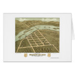 Prairie Du Sac, WI Panoramic Map - 1870 cards
