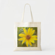 Prairie Sunflower - Helianthus maximilianii Canvas Bag