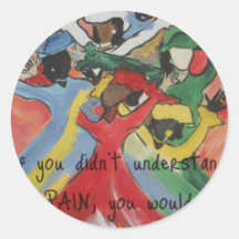 Praise Dancers Sticker