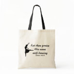 Praise Him with Dancing Canvas Bag