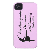Praise Him with Dancing Case iPhone 4 Covers