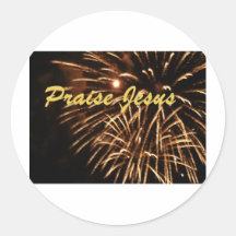 Praise jesus 13 sticker