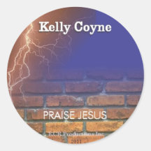 Praise Jesus Album cover Stickers