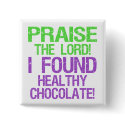 Praise the Lord buttons