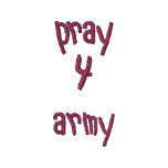 pray4army embordiered jacket