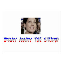 Pray away the Stupid Business Card