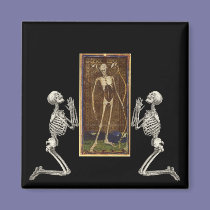 Pray Death Card magnets