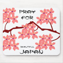 PRAY FOR BEAUTIFUL JAPAN MOUSEPADS