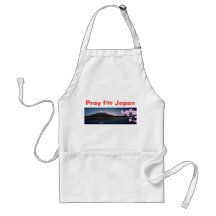 Pray for Japan apron