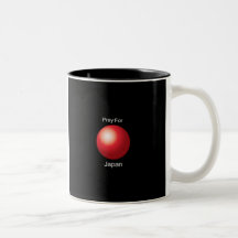 pray for japan coffee mugs