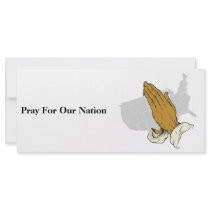 Pray For Our Nation Rack Cards
