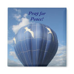 Pray for Peace, prayer magnet