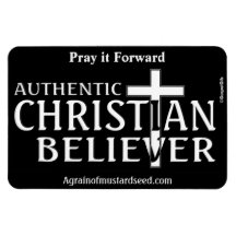 PRAY IT FORWARD Agrainofmustardseed.com 4x6 Magnet
