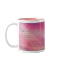Prayer 1 Corinthians 1:3 in pink Mugs