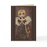 Prayer Angel - angelic greeting card