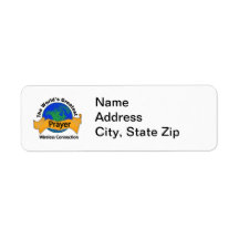 Prayer Custom Return Address Label