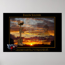 Prayer for a Fallen Soldier Posters
