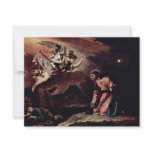 Prayer Of Christ On The Mount Of Olives By Ricci Custom Announcements