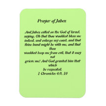 Prayer of Jabez Magnet