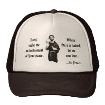 Prayer of St. Francis Hats