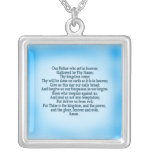 Prayer Prayer Necklace du seigneur Pendentif