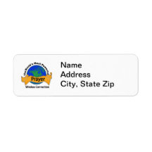 Prayer Return Address Label