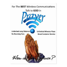 Prayer: Wireless Communication Post Cards