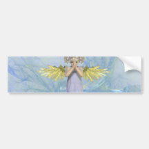 Praying Angel Bumper Sticker