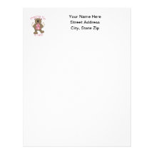 Praying for a Cure Letterhead Design