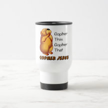 Praying gopher Christian design Mug