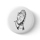 praying hands buttons