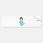 Praying Little Boy Bumper Stickers