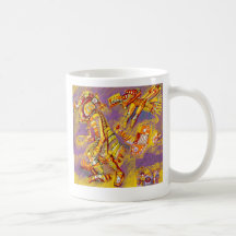 Pre-Columbian God of the Birds Mug