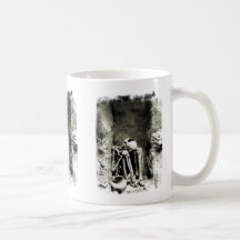 Pre-Columbian Gravesite Skeleton Mug