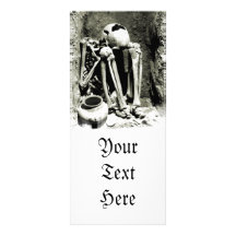 Pre-Columbian Gravesite Skeleton Rack Card