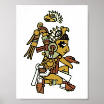 Pre Columbian Mexican Art Print