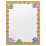 Pre-historic Dinosaur Babies letterhead