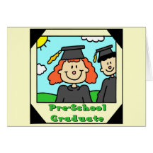 Pre-School Graduation Gifts Greeting Card
