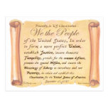 Preamble to Constitution H Post Card