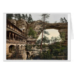 Prebischthor, Saxony, Germany (i.e.,Pravcicka bran Greeting Card
