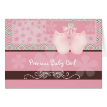 Precious Baby Girl Greeting Card