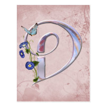 Precious Butterfly Initial D Postcards
