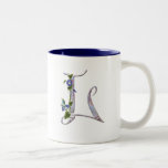Precious Butterfly Initial L Coffee Mug